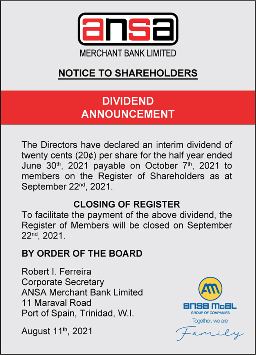 AMBL-Payment of Dividend & Record Date-15x3-2021